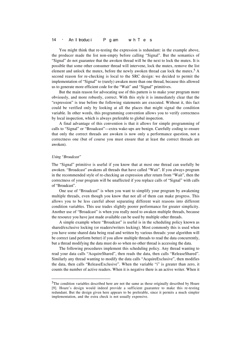 image for page An Introduction to Programming with Threads