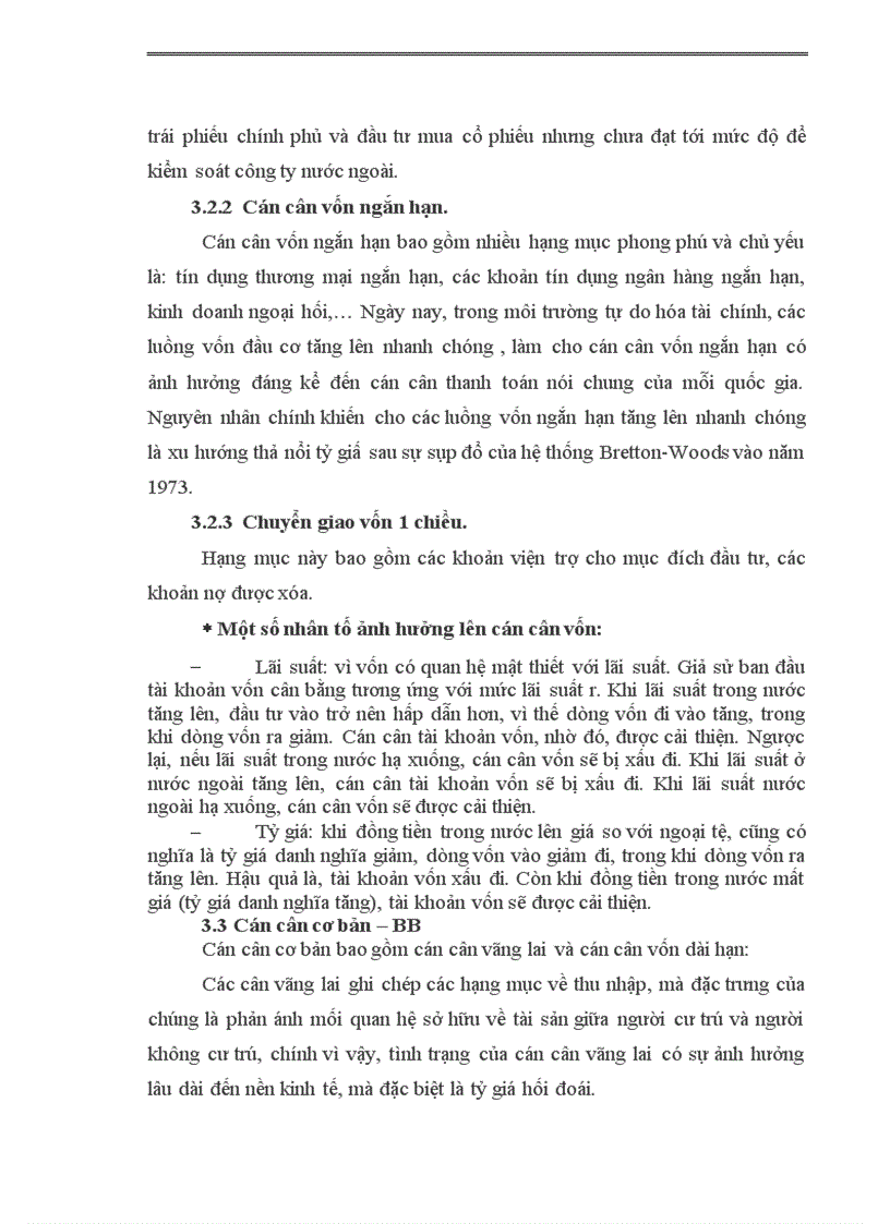 image for page Thực trạng Giải pháp phân tích Cán cân thanh toán quốc tế ở Việt Nam hiện nay