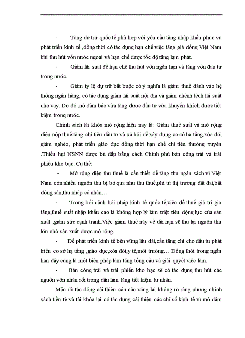 image for page Thực trạng Giải pháp phân tích Cán cân thanh toán quốc tế ở Việt Nam hiện nay