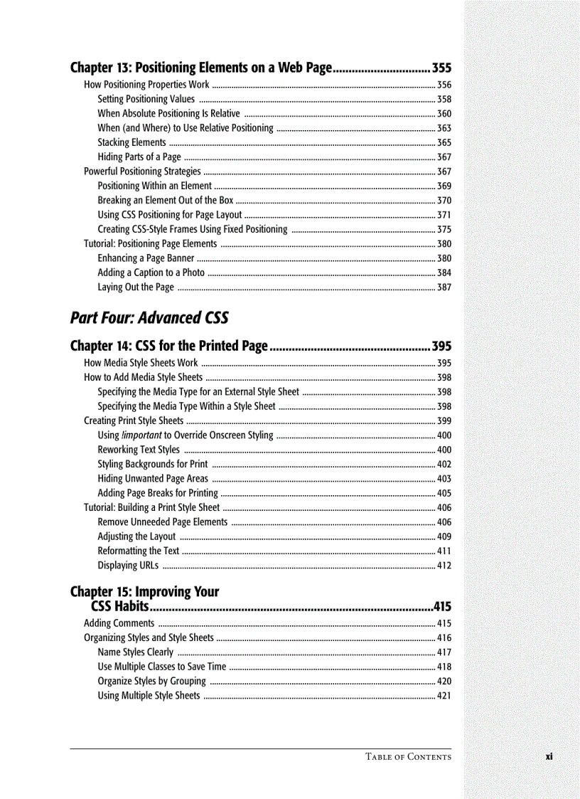 image for page CSS The Missing Manual