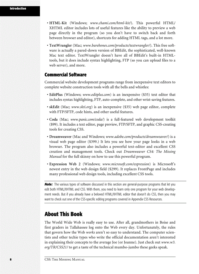 image for page CSS The Missing Manual