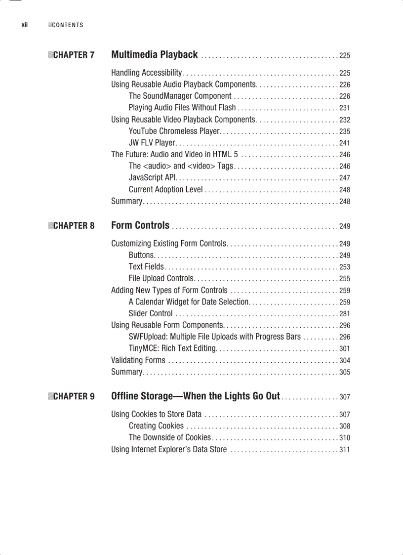 image for page Pro JavaScript RIA Techniques Best Practices Performance and Presentation