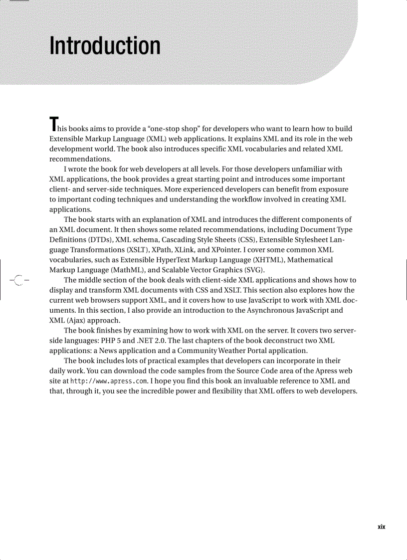 image for page Beginning XML with DOM and Ajax From Novice to Professional