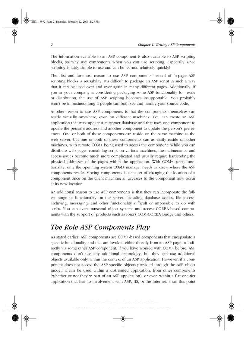 image for page Developing ASP Components