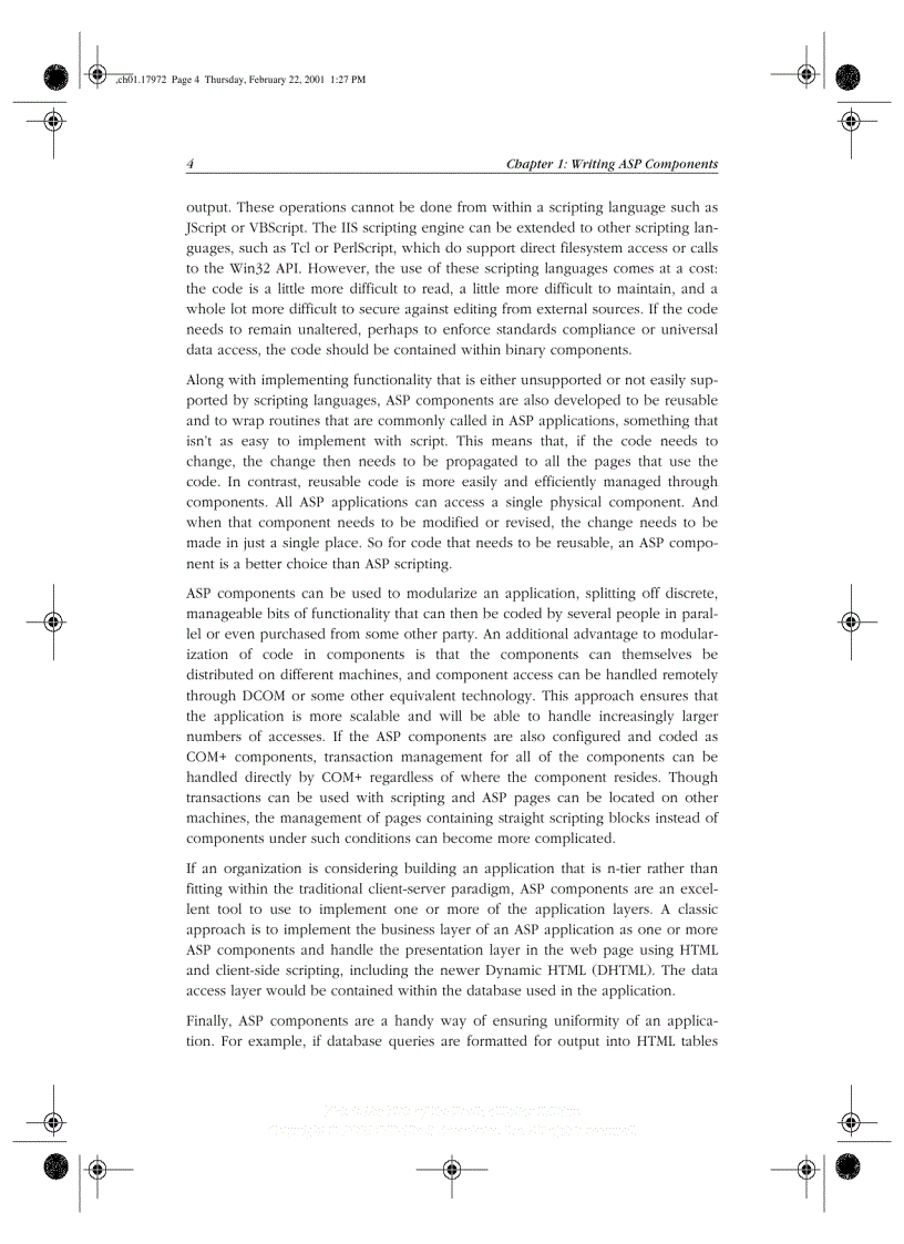 image for page Developing ASP Components