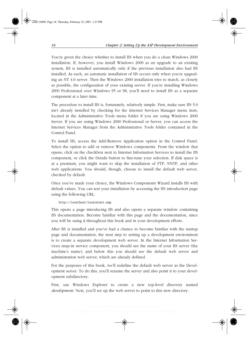 image for page Developing ASP Components