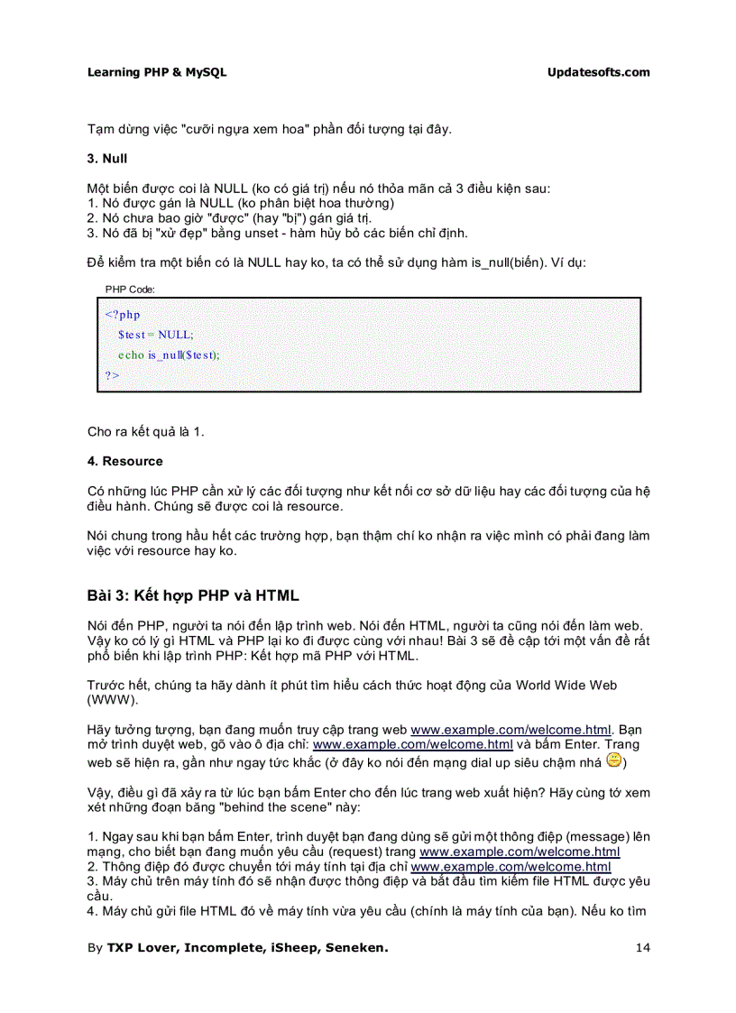 image for page Learning PHP MySQL
