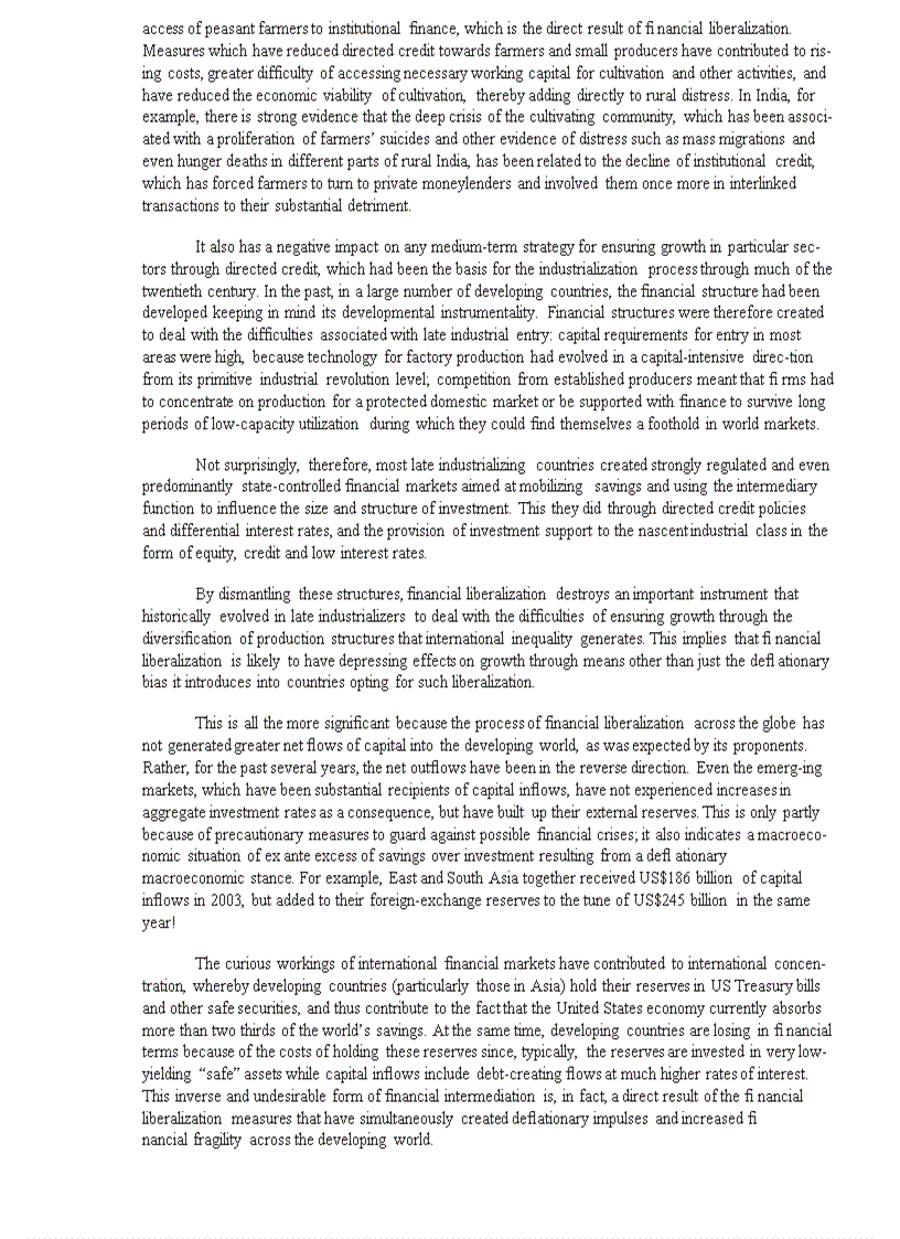 image for page The Economic and Social Effects of Financial Liberalization A Primer for Developing Countries