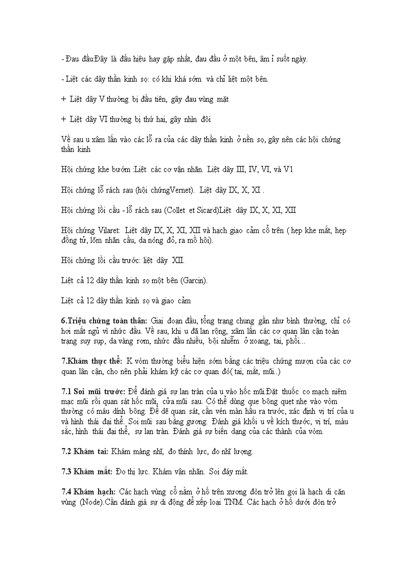 image for page Ung thư vòm mũi họng