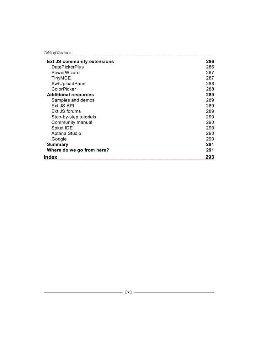 image for page Learning Ext JS