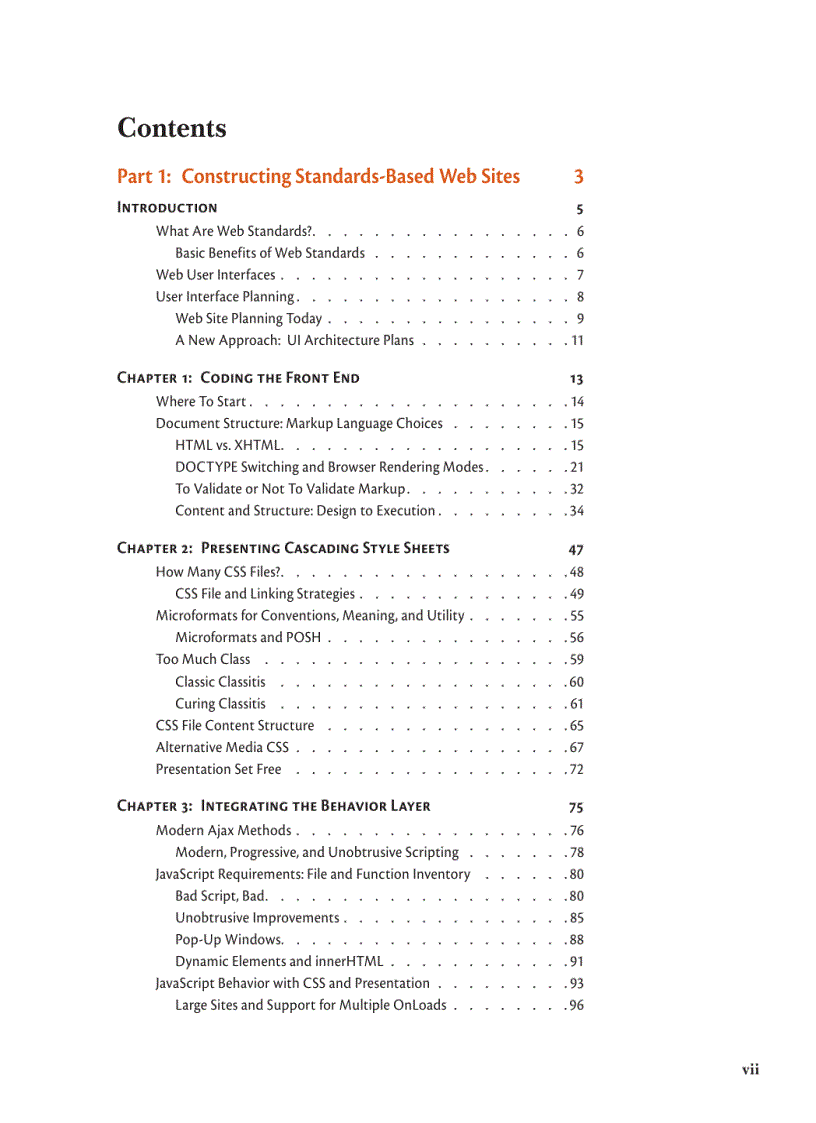 image for page Adapting to Web Standards CSS and Ajax for Big Sites