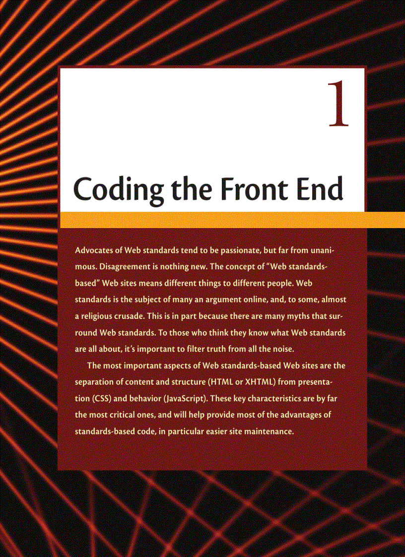 image for page Adapting to Web Standards CSS and Ajax for Big Sites