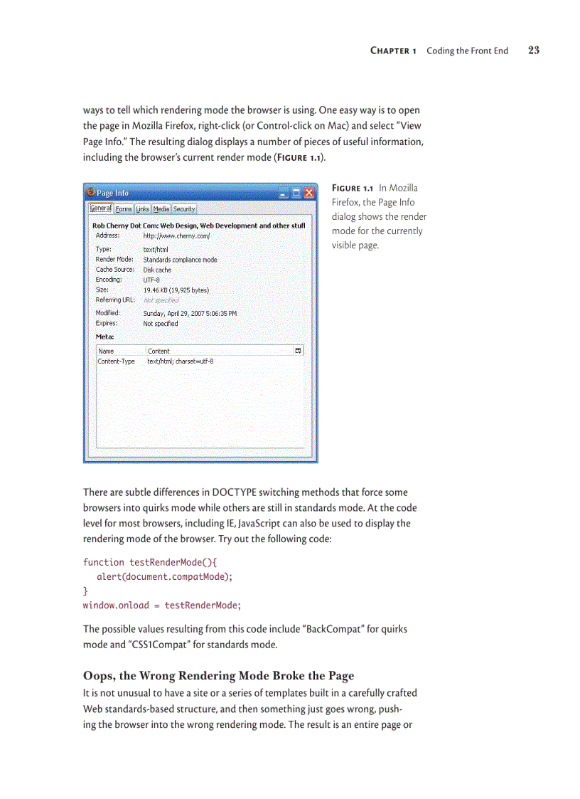 image for page Adapting to Web Standards CSS and Ajax for Big Sites