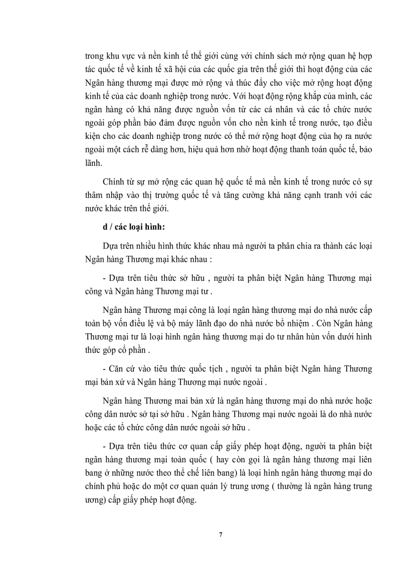 image for page Những nội dung cơ bản về ngân hàng thương mại