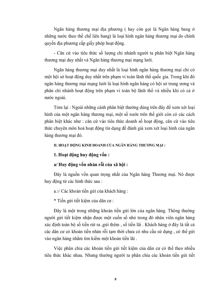 image for page Những nội dung cơ bản về ngân hàng thương mại