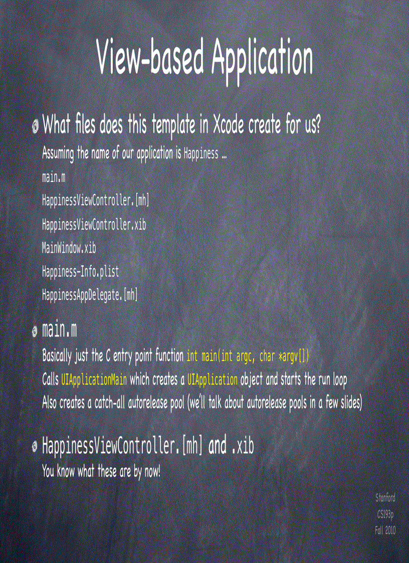image for page Stanford CS193p Developing Applications for iPhone 4 iPod Touch iPad Fall 2010 p6