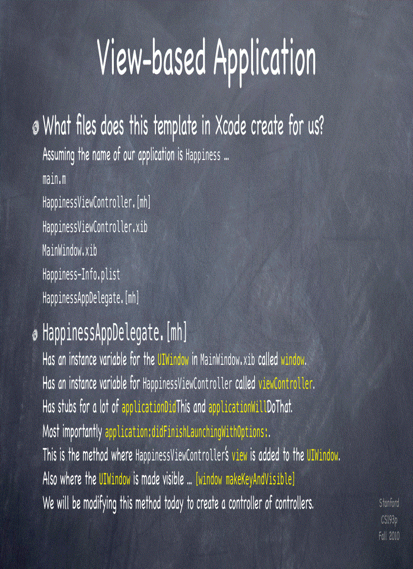 image for page Stanford CS193p Developing Applications for iPhone 4 iPod Touch iPad Fall 2010 p6