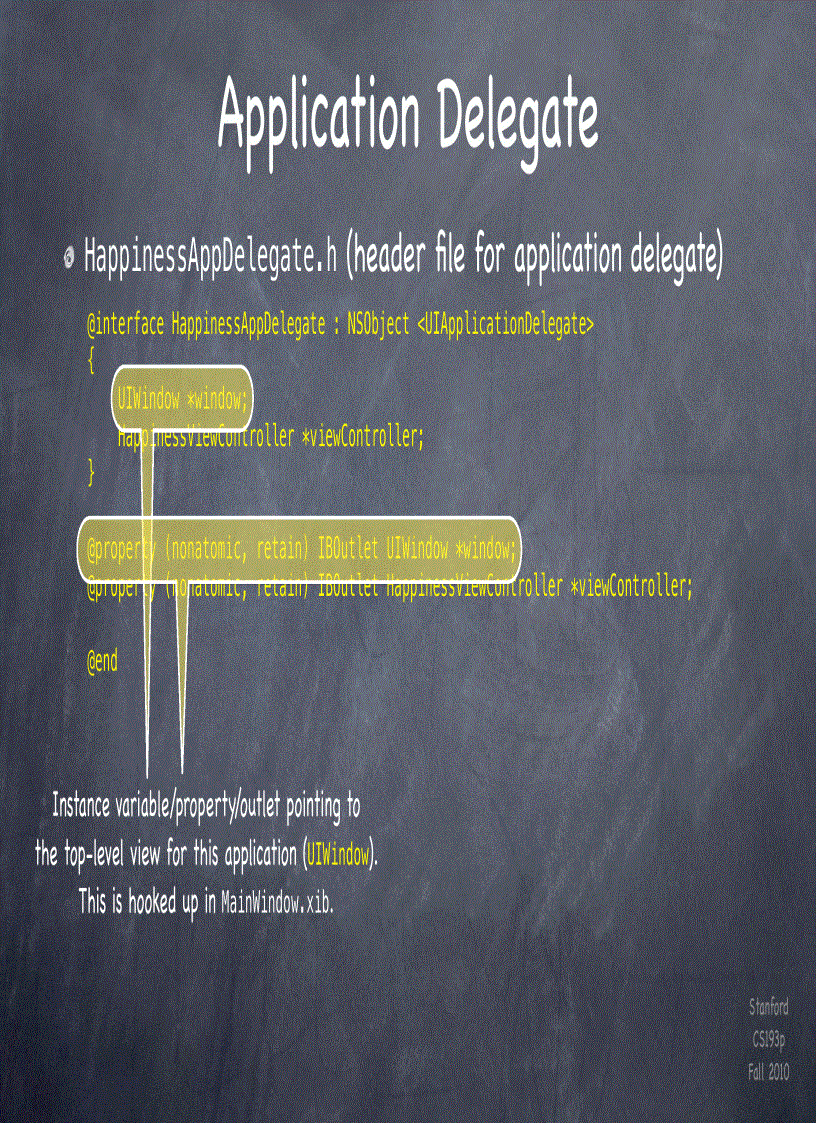 image for page Stanford CS193p Developing Applications for iPhone 4 iPod Touch iPad Fall 2010 p6
