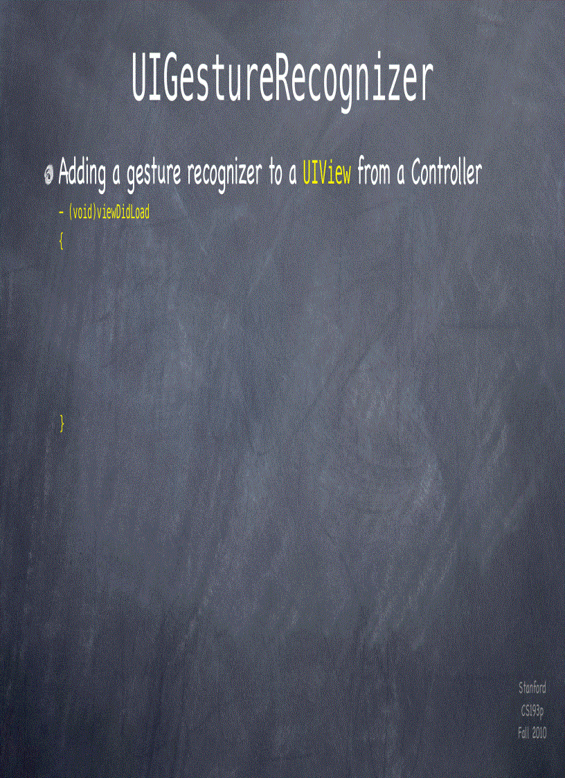 image for page Stanford CS193p Developing Applications for iPhone 4 iPod Touch iPad Fall 2010 p8