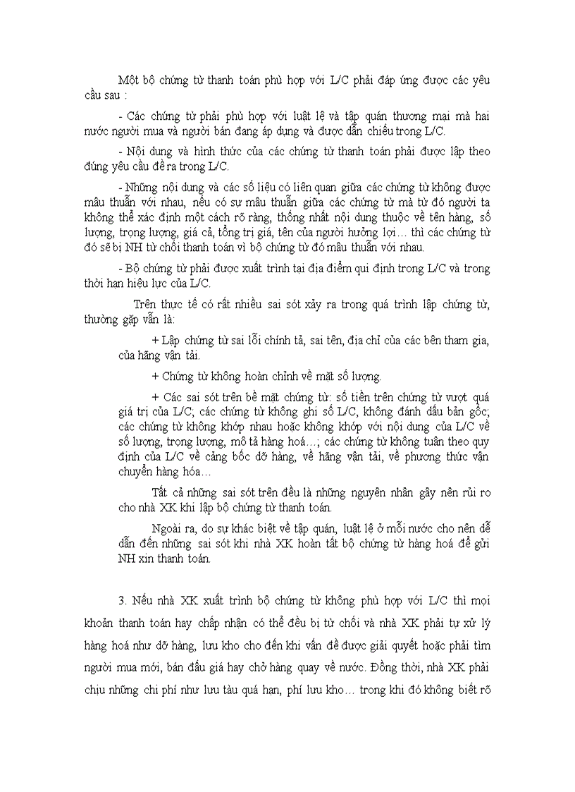 image for page Giải pháp hạn chế rủi ro trong thanh toán tín dụng chứng từ cho hàng xuất