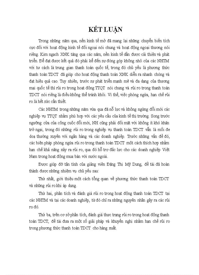 image for page Giải pháp hạn chế rủi ro trong thanh toán tín dụng chứng từ cho hàng xuất