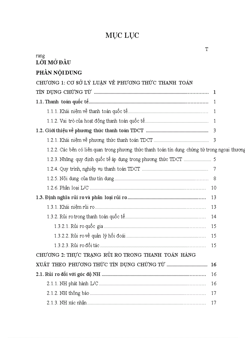image for page Giải pháp hạn chế rủi ro trong thanh toán tín dụng chứng từ cho hàng xuất