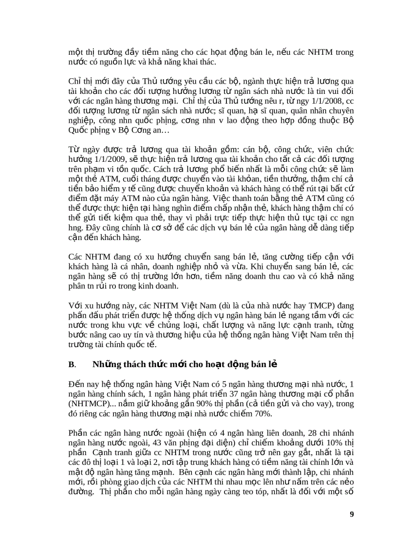 image for page Tổng quan về hoạt động của các ngân hàng thương mại trong thời kỳ hội nhập