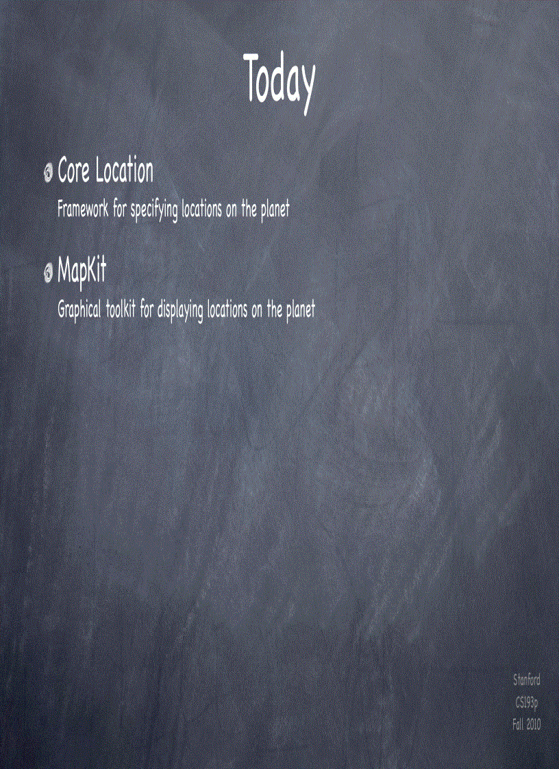 image for page Stanford CS193p Developing Applications for iPhone 4 iPod Touch iPad Fall 2010 p14