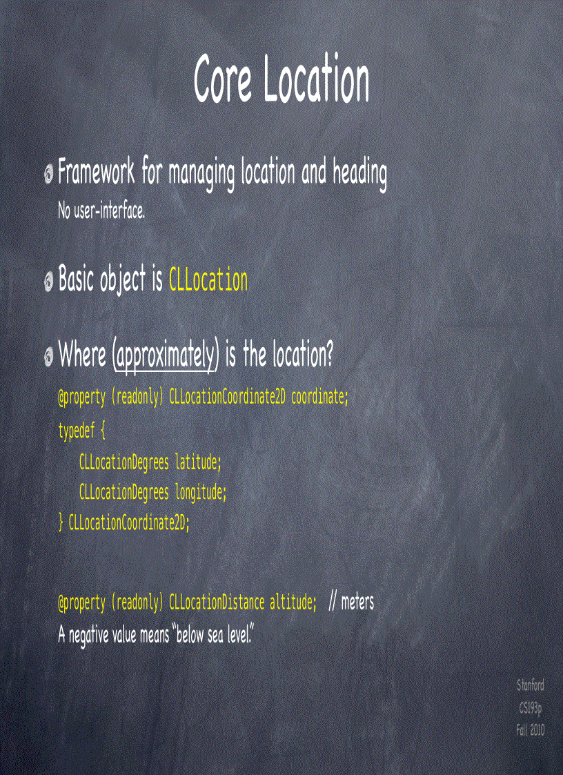 image for page Stanford CS193p Developing Applications for iPhone 4 iPod Touch iPad Fall 2010 p14