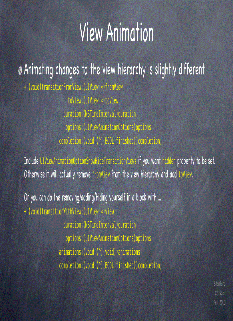 image for page Stanford CS193p Developing Applications for iPhone 4 iPod Touch iPad Fall 2010 p16