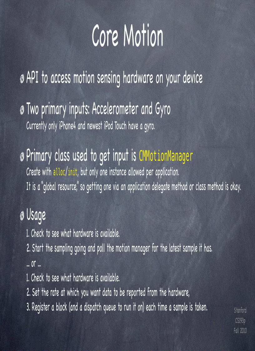 image for page Stanford CS193p Developing Applications for iPhone 4 iPod Touch iPad Fall 2010 p16