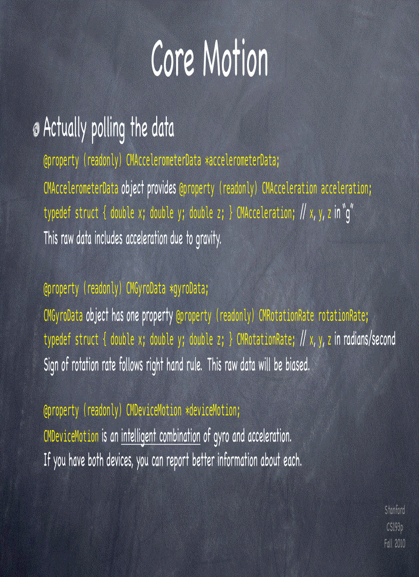 image for page Stanford CS193p Developing Applications for iPhone 4 iPod Touch iPad Fall 2010 p16