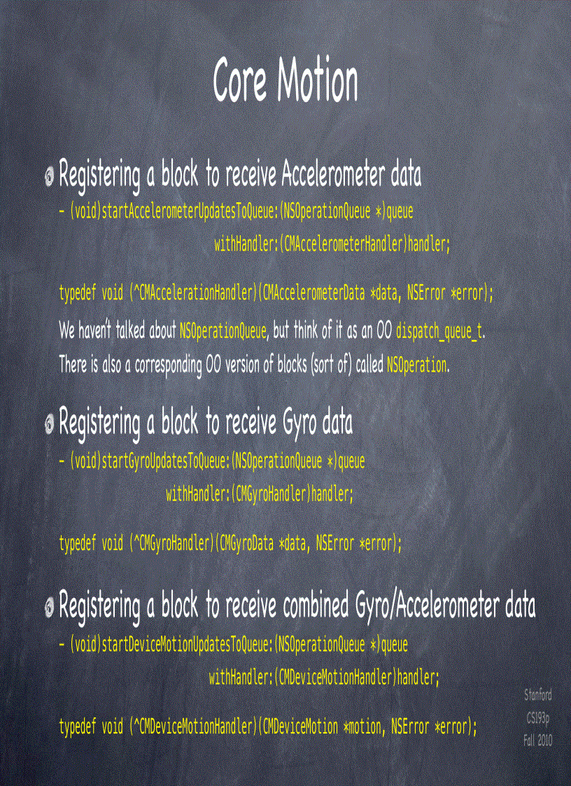 image for page Stanford CS193p Developing Applications for iPhone 4 iPod Touch iPad Fall 2010 p16