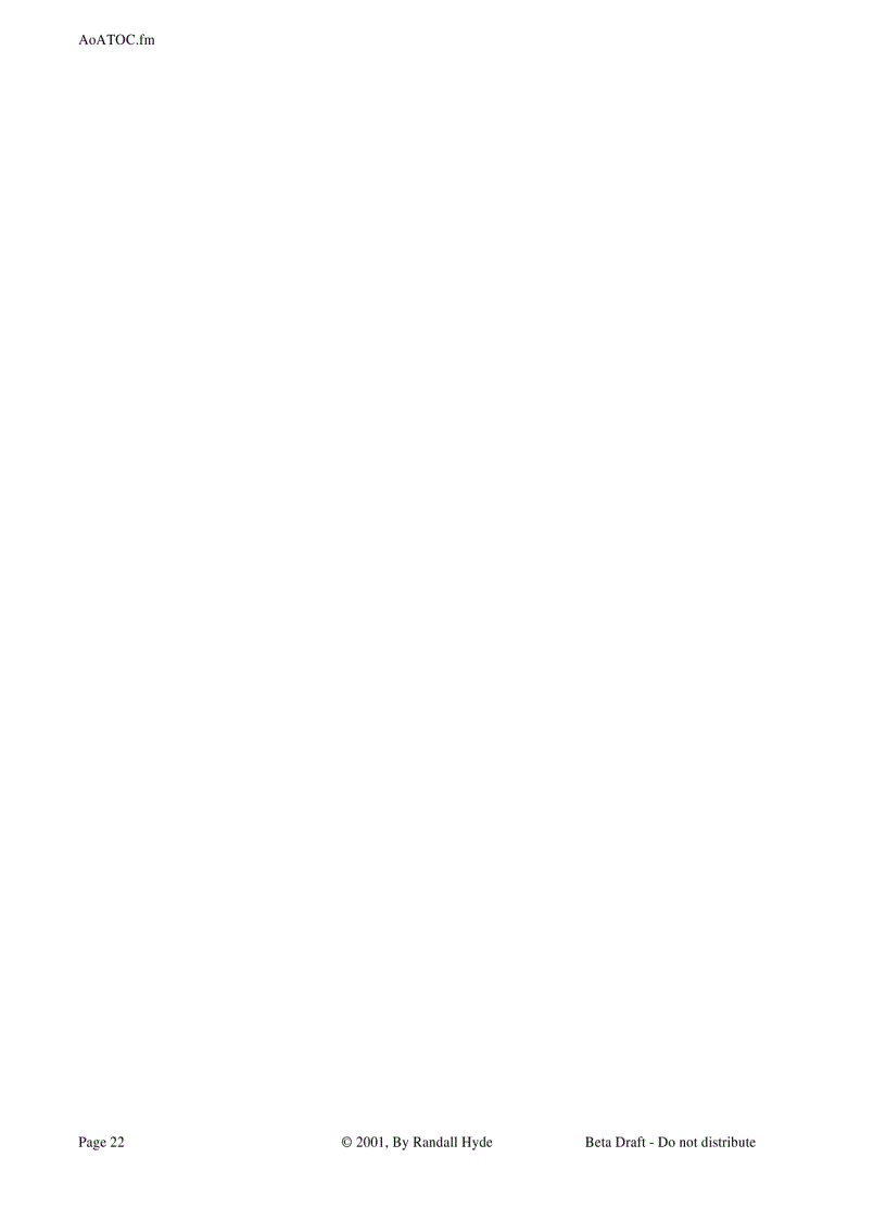 image for page The Art of Assembly Language Brief Contents