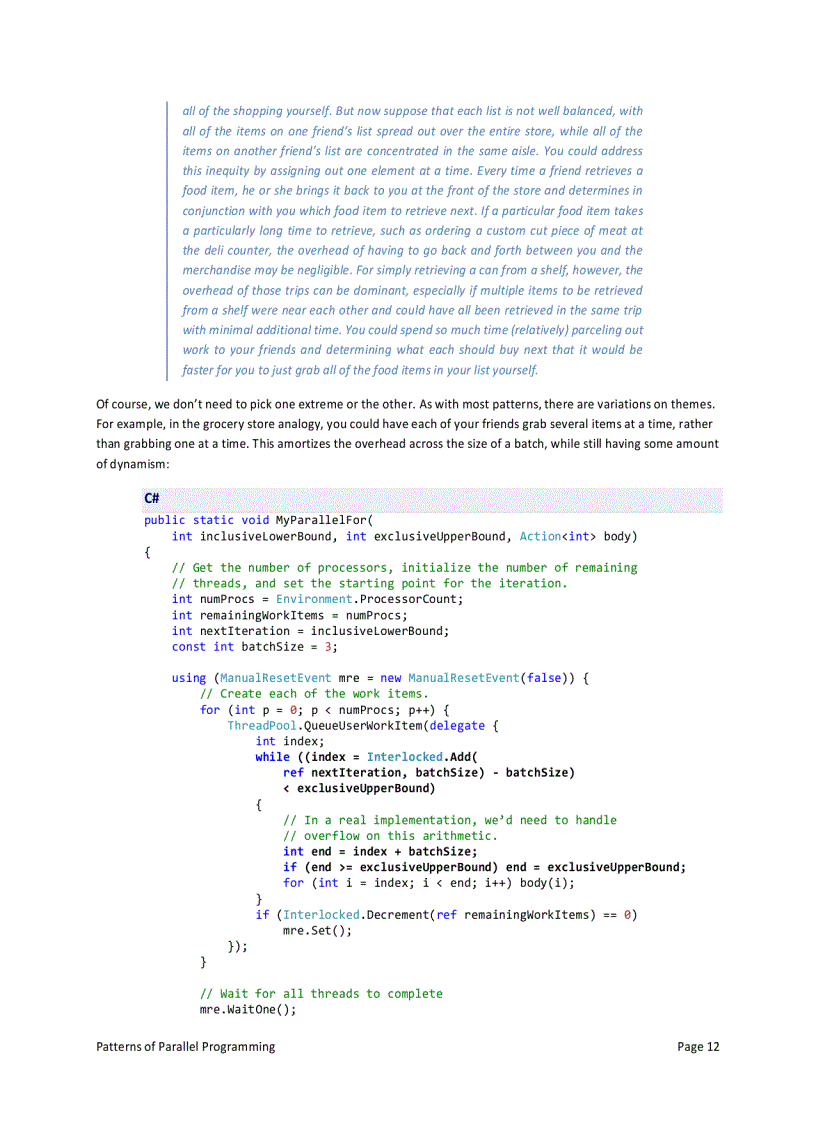 image for page Patterns of parallel programming understanding and applying parallel patterns with the net framework 4 and visual c
