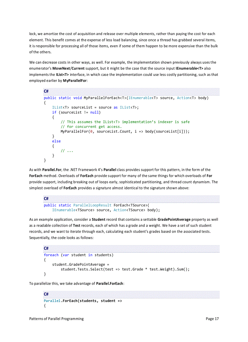 image for page Patterns of parallel programming understanding and applying parallel patterns with the net framework 4 and visual c