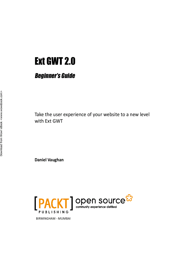 Ext GWT 2 0 Beginner s Guide
