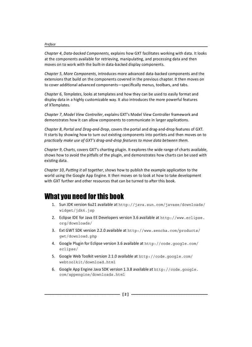 image for page Ext GWT 2 0 Beginner s Guide