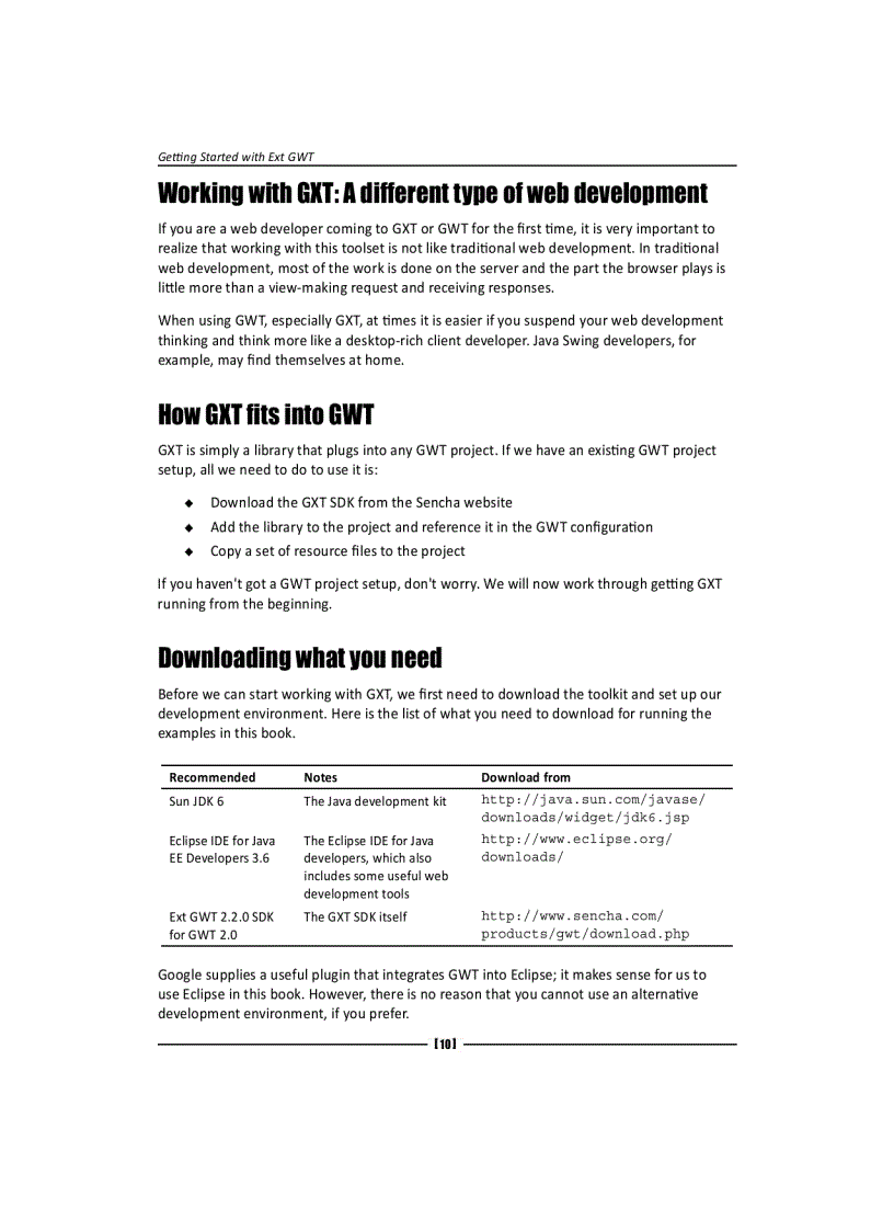 image for page Ext GWT 2 0 Beginner s Guide