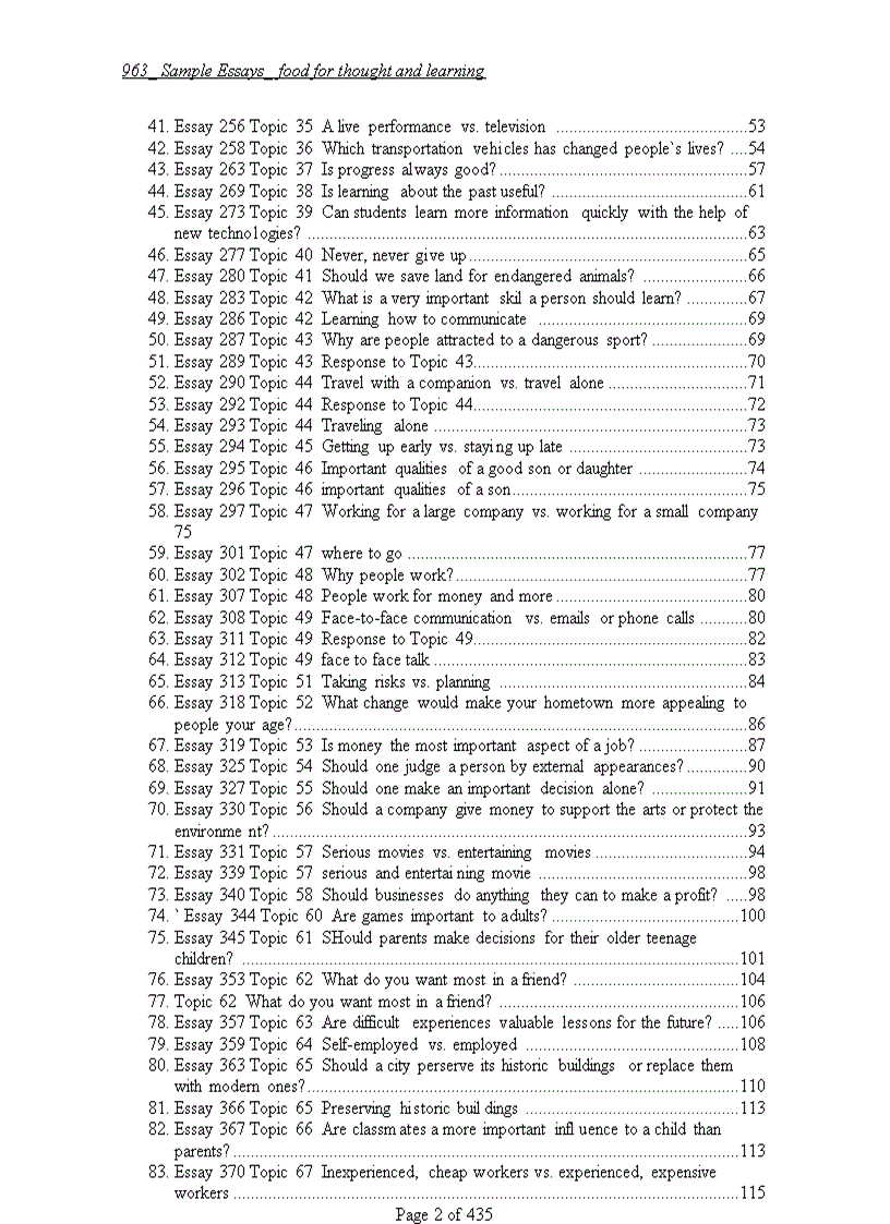 image for page 963 bài ESSAYS mẫu Luận Anh Văn có mục lục