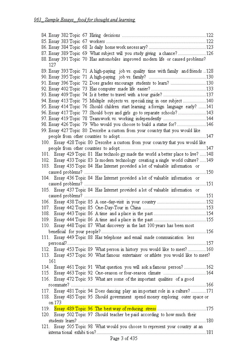 image for page 963 bài ESSAYS mẫu Luận Anh Văn có mục lục