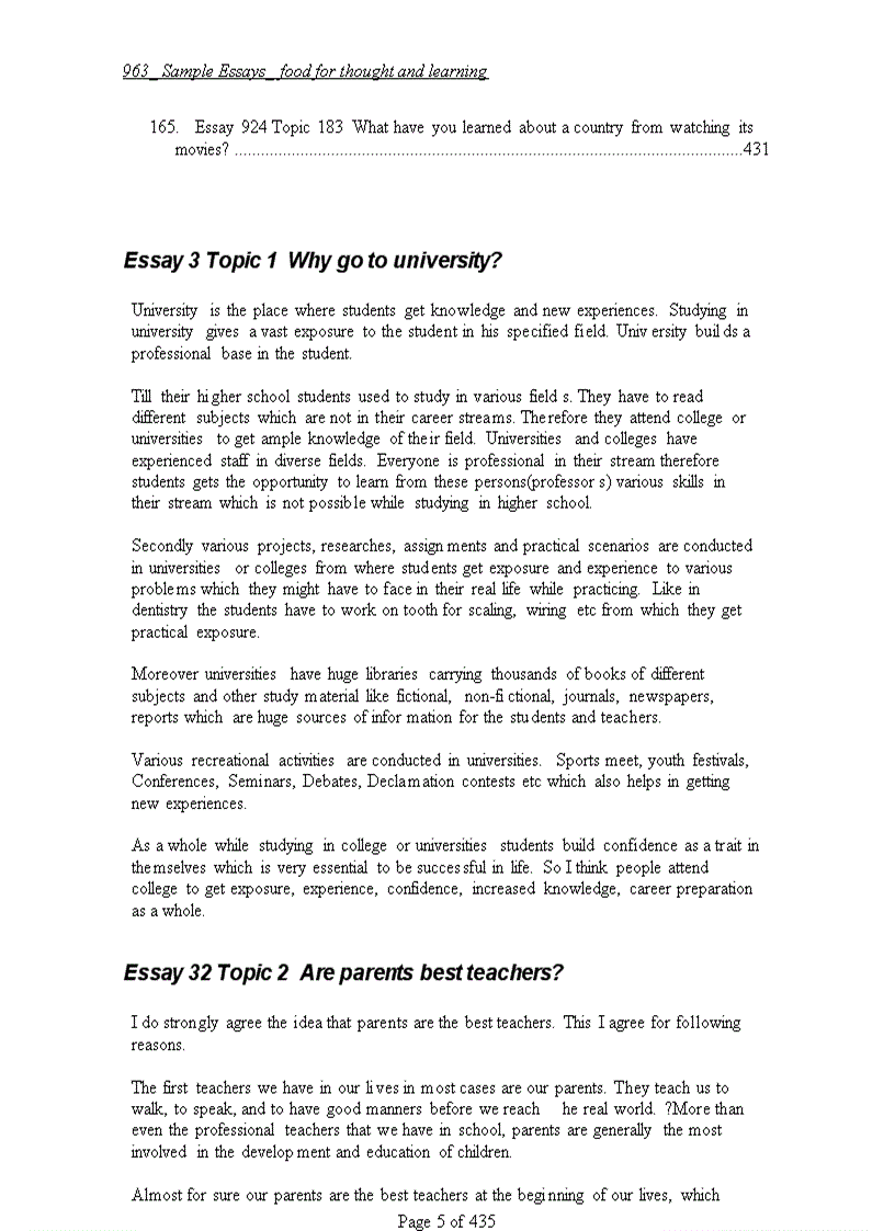 image for page 963 bài ESSAYS mẫu Luận Anh Văn có mục lục