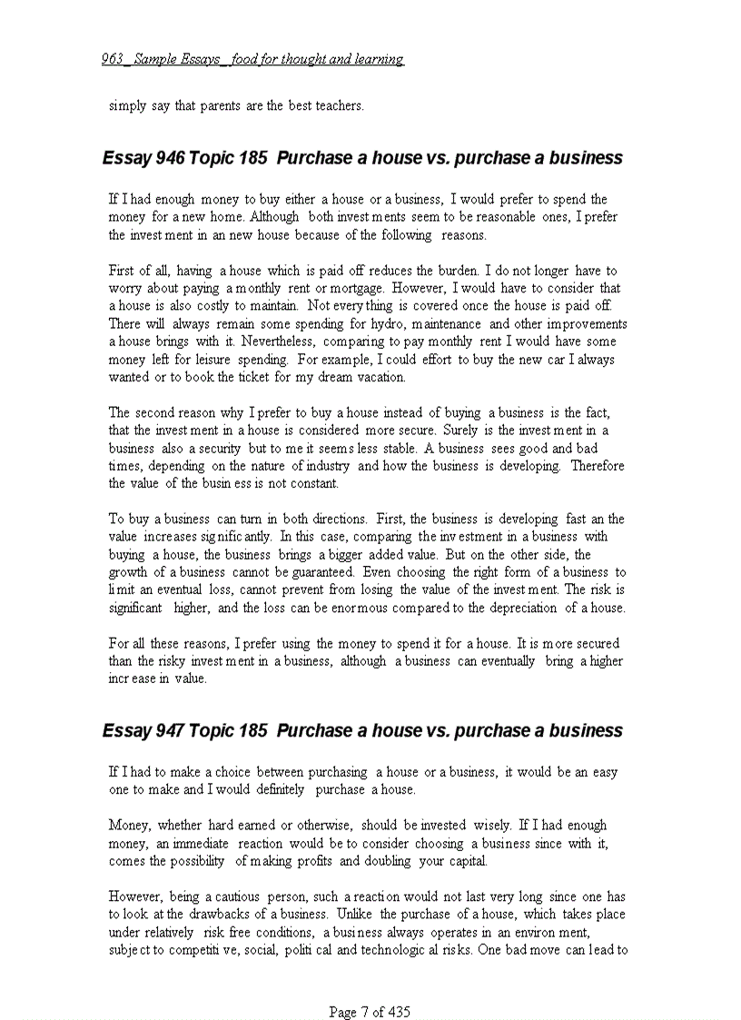 image for page 963 bài ESSAYS mẫu Luận Anh Văn có mục lục