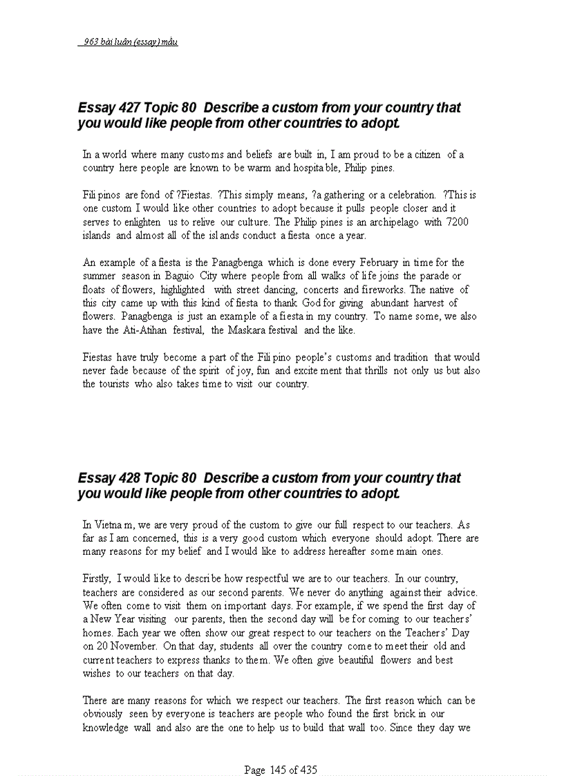 image for page 963 bài ESSAYS mẫu Luận Anh Văn có mục lục