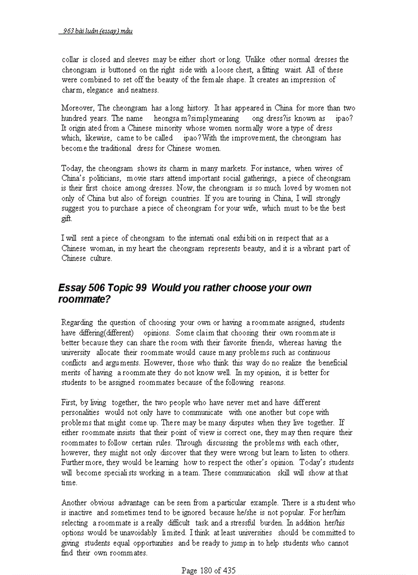 image for page 963 bài ESSAYS mẫu Luận Anh Văn có mục lục