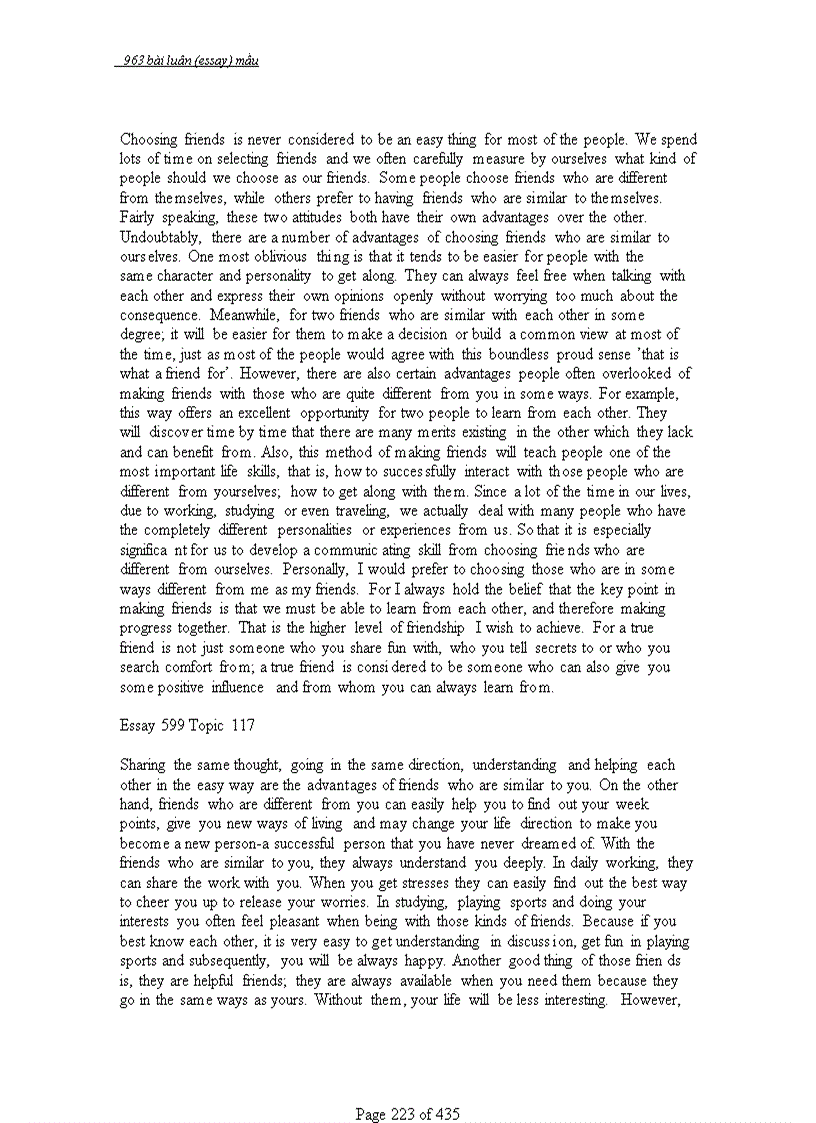 image for page 963 bài ESSAYS mẫu Luận Anh Văn có mục lục