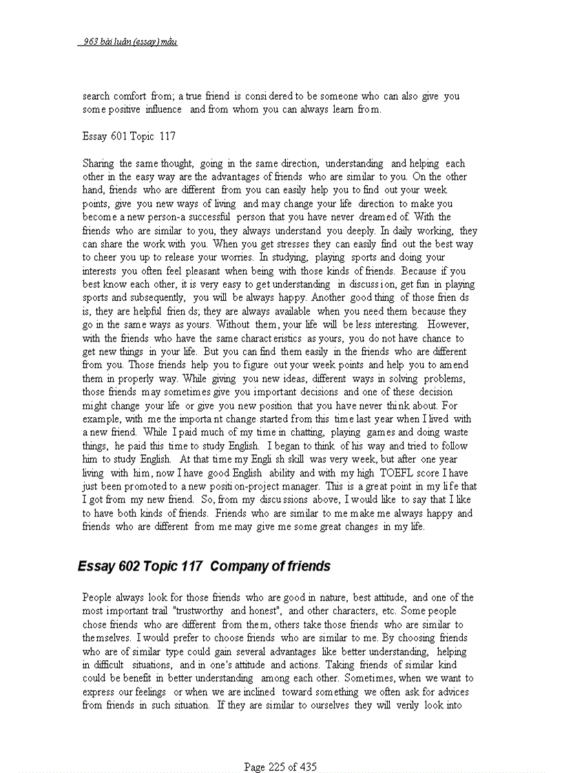 image for page 963 bài ESSAYS mẫu Luận Anh Văn có mục lục
