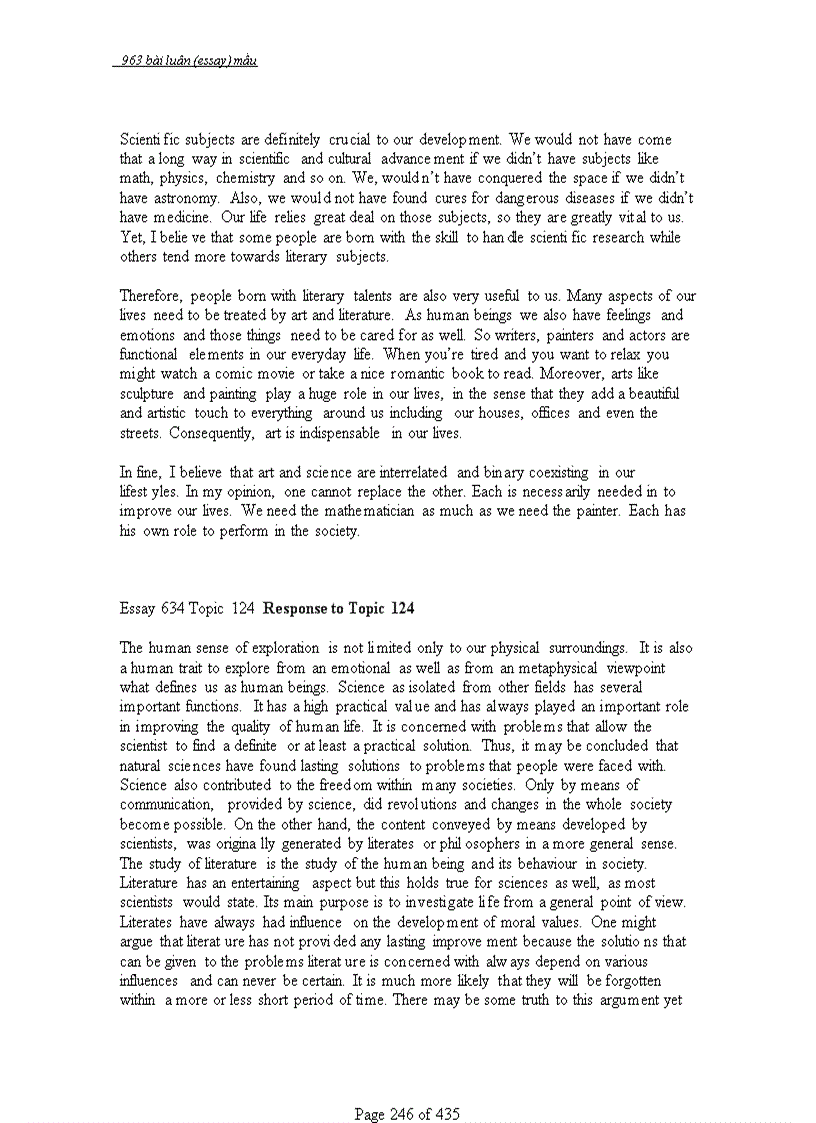 image for page 963 bài ESSAYS mẫu Luận Anh Văn có mục lục