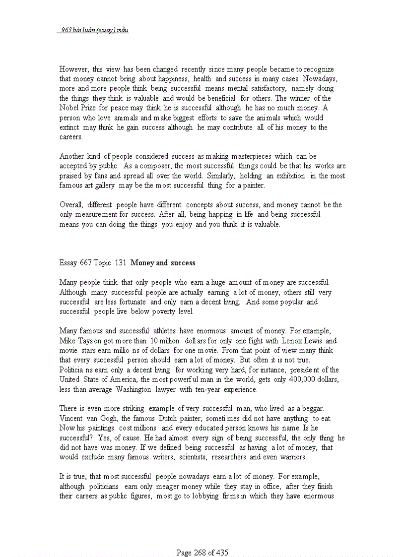 image for page 963 bài ESSAYS mẫu Luận Anh Văn có mục lục