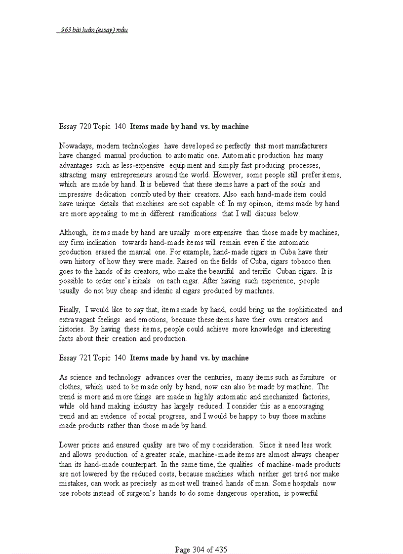 image for page 963 bài ESSAYS mẫu Luận Anh Văn có mục lục